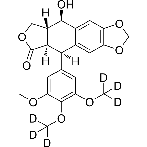 Podofilox-d6 (podophyllotoxin-d6)